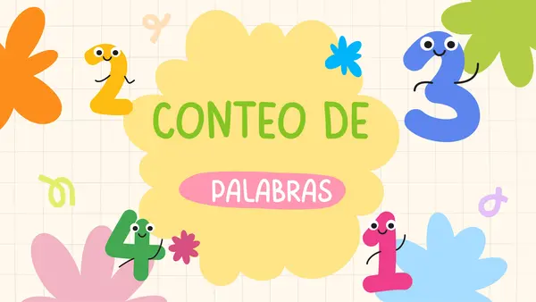 Conteo de palabras - Conciencia Léxica 