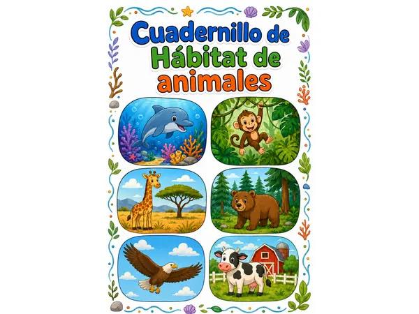 Cuadernillo "Hábitat de Animales"