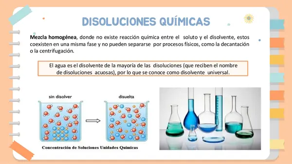 CONCENTRACIÓN EN DISOLUCIONES