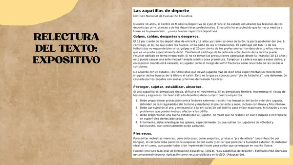 Lectura y Comprensión: Estrategias y Textos Informativos