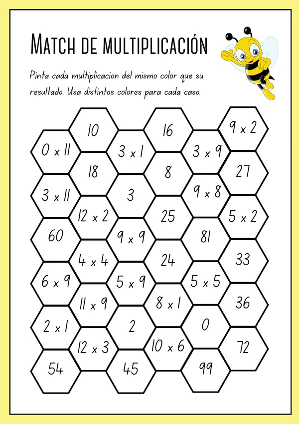 Match de multiplicación