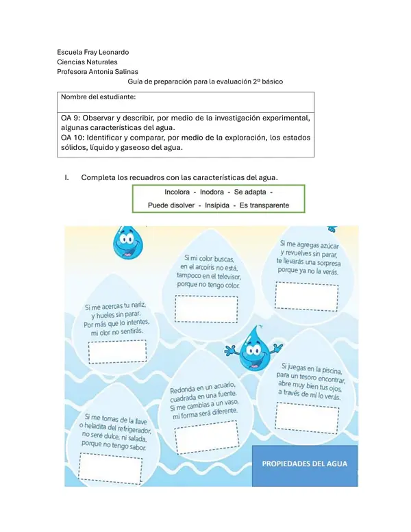 Guía de ciencias naturales 