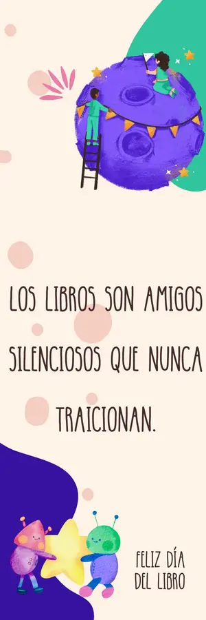 Pack GRATIS Día del Libro: Banderines, Carteles, Marcapáginas y Actividad de Escritura