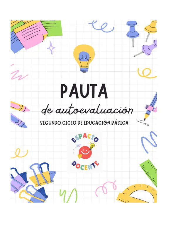 Pauta de autoevaluación 2° ciclo