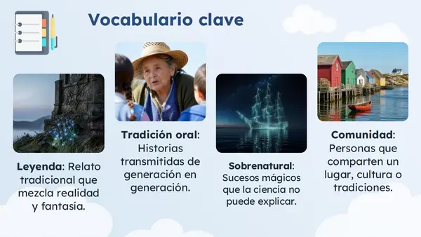 6° Unidad 3 ¿Qué son las leyendas?