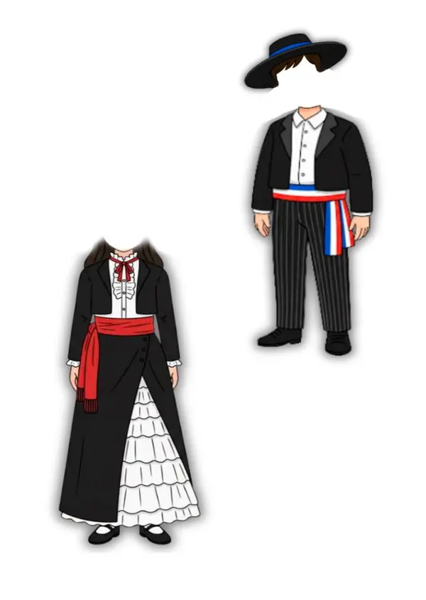 Banderin fiestas patrias editable (foto)