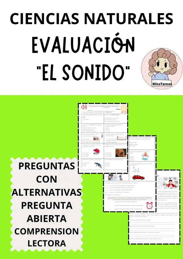 Evaluación El sonido