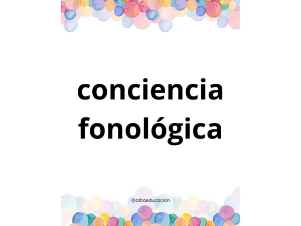 conciencia fonológica tarjetas versión completa