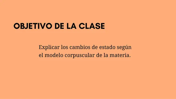 "LA MATERIA Y SUS CAMBIOS"