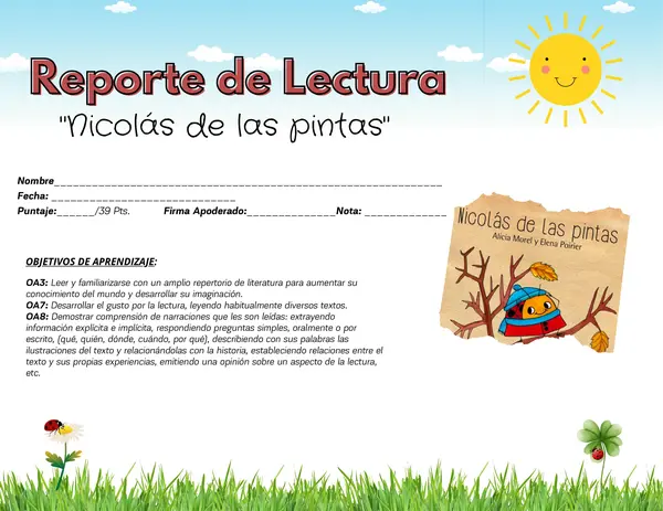 Reporte de Lectura: Nicolás de las Pintas