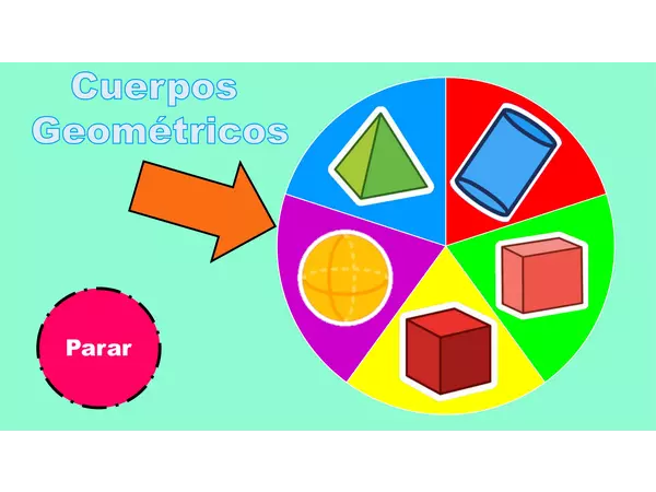 Ruleta de cuerpos geométricos 