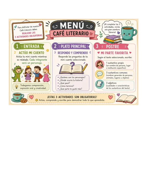 Día del libro - Café literario