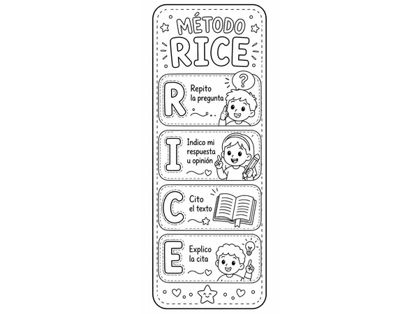 Marcapaginas Método RICE APTUS