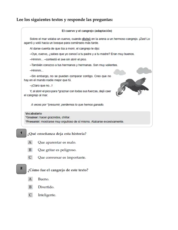 Comprensión lectora