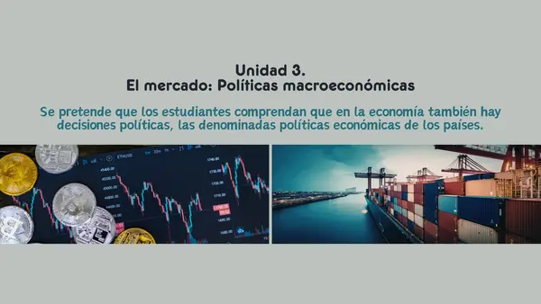 Macroeconomía | Economía y Sociedad (introducción a la Unidad 3)