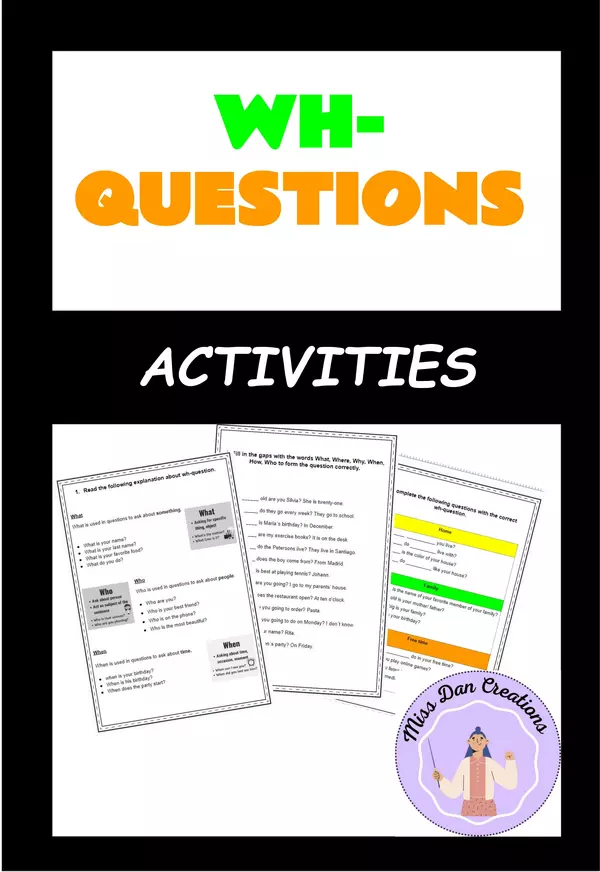 WH-Questions Activities 