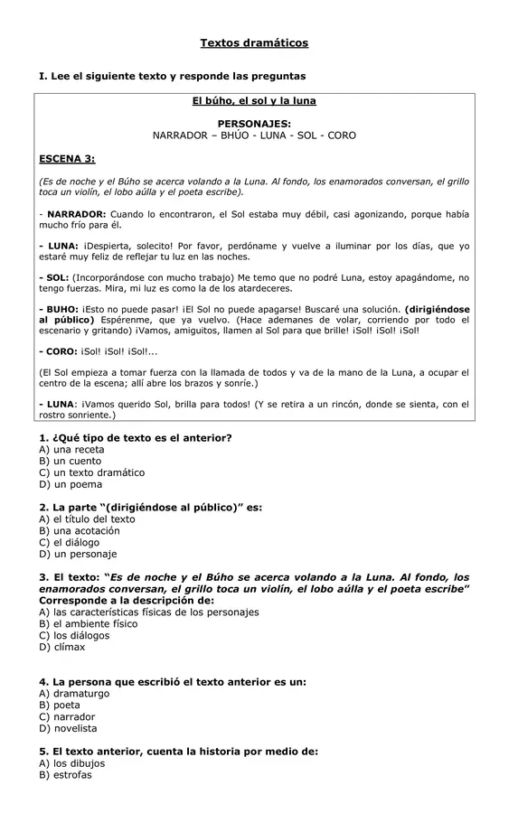 OBRA DE TEATRO