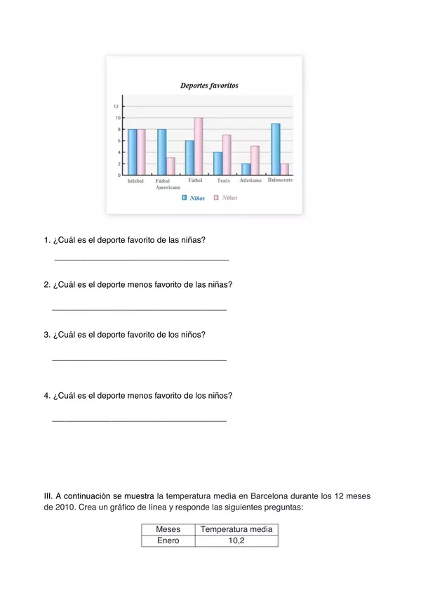 GUÍA DE TRABAJO    “RESOLVIENDO PROBLEMAS DE TABLAS Y GRÁFICOS SEXTO BASICO