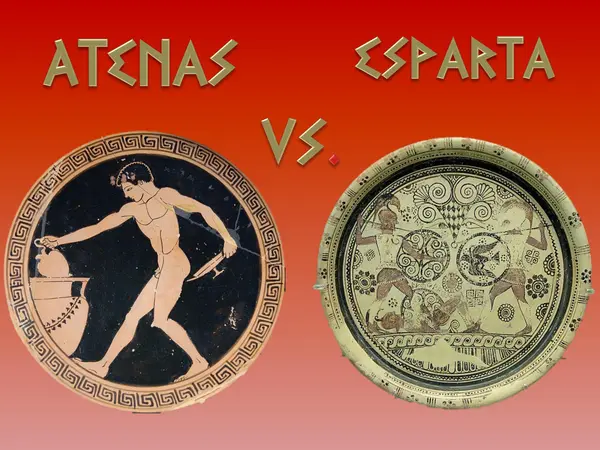 Atenas vs esparta