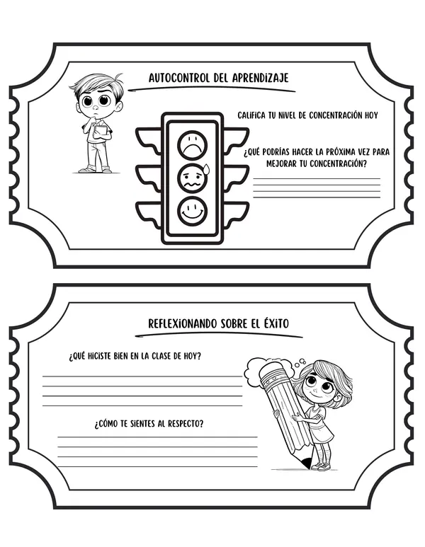 Ticket de Salida Metacognición