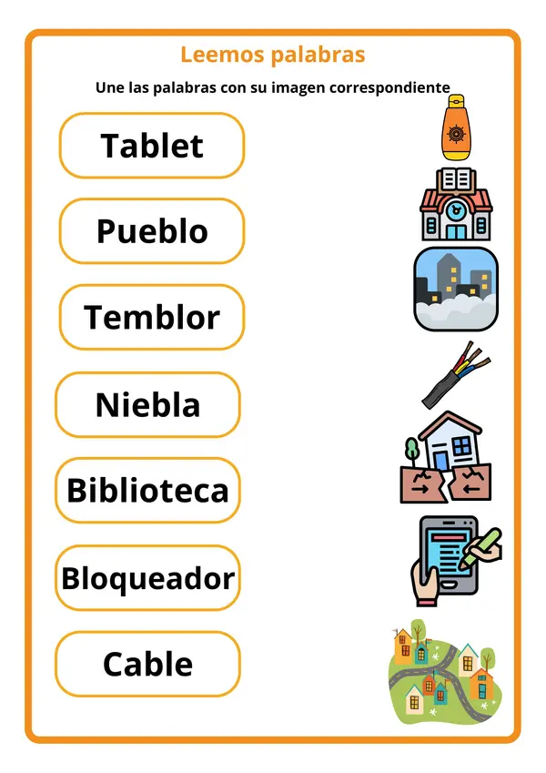 Cuadernillo de lectura progresiva IV Grupos Consonánticos