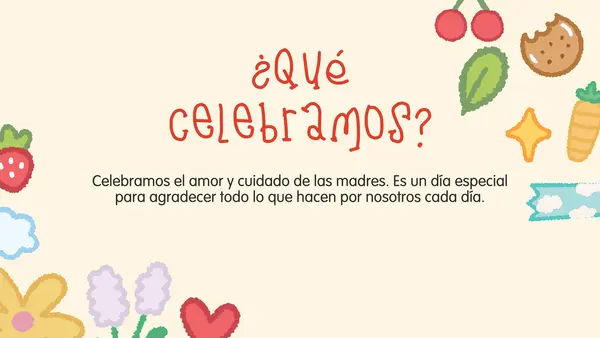 Día de la madre - presentación de Power Point