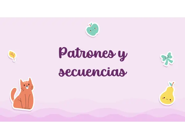 Patrones y secuencias