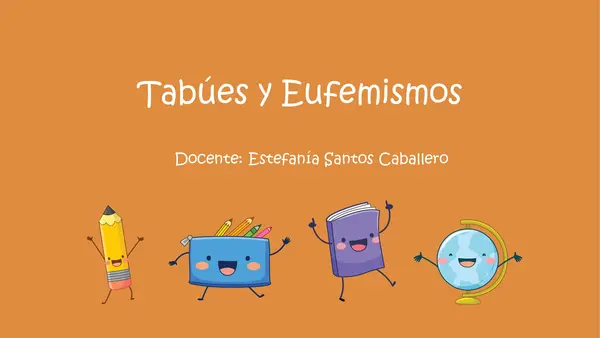 Tabúes y Eufemismos