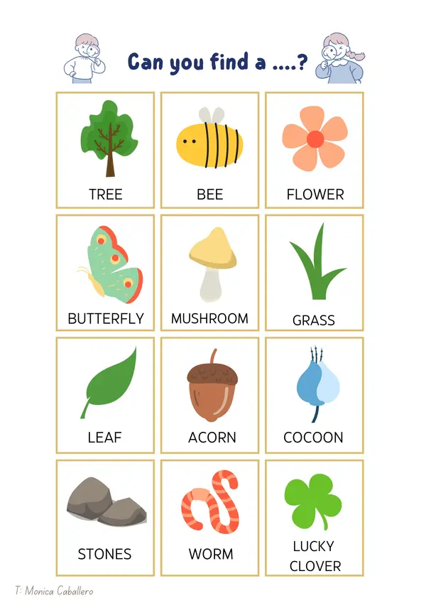 La Primavera (actividad en INGLES)