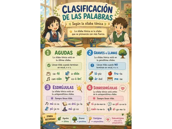 Reglas de acentuación ortográfica