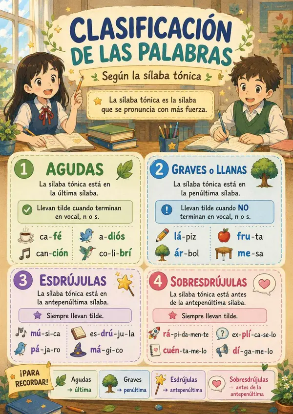Reglas de acentuación ortográfica