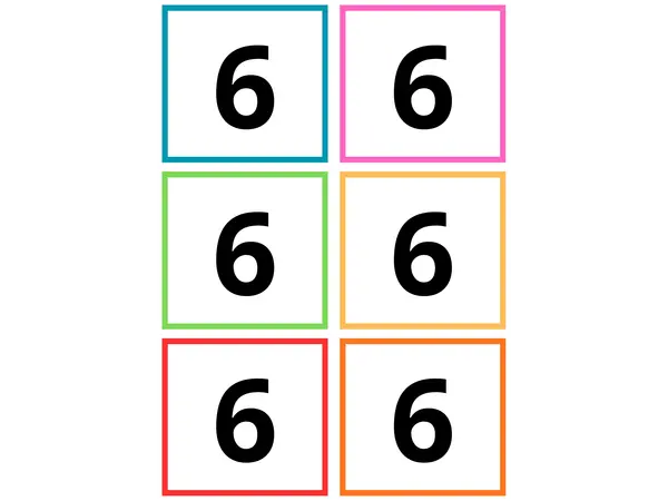 Números para imprimir - Actividad complementaria para el PPT del N°6