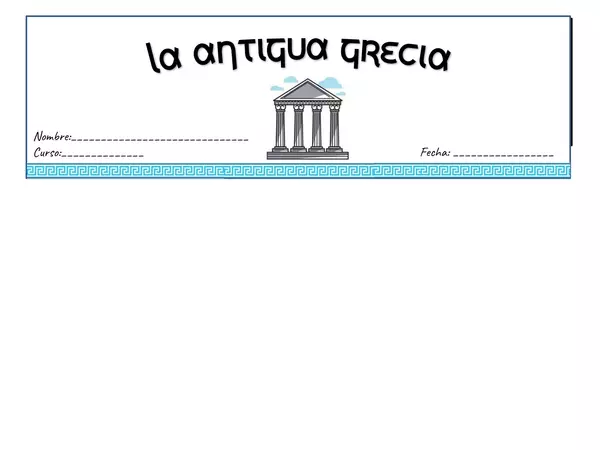 Flipbook "LA ANTIGUA GRECIA"/PAUTA DE EVALUACIÓN