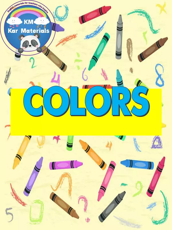 Flashcards Colors 