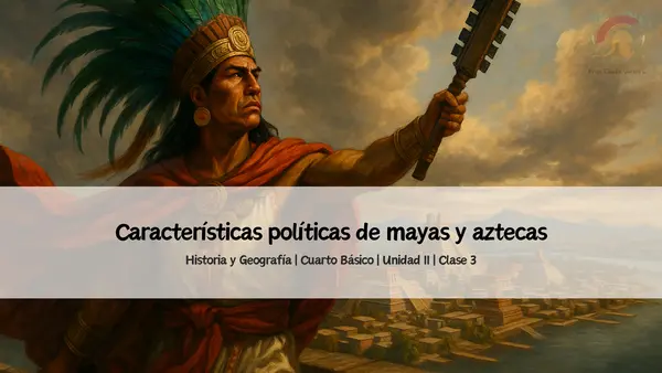 Características políticas de mayas y aztecas