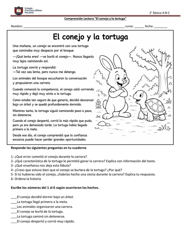 guia de comprensión lectora 