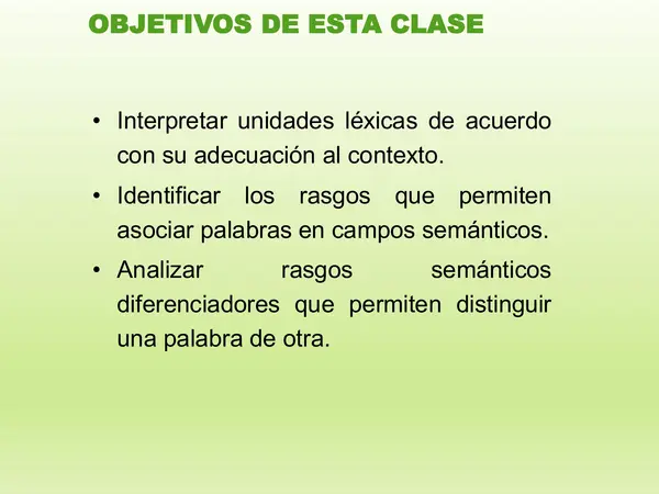 PPT PREPARACION PAES, LENGUAJE , vocabulario contextual 2, CLASE 6