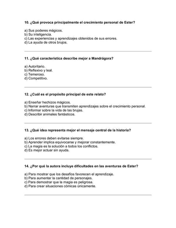 Prueba del libro "Ester y Mandrágora: Una bruja y su gato” (Sophie Dieuaide)