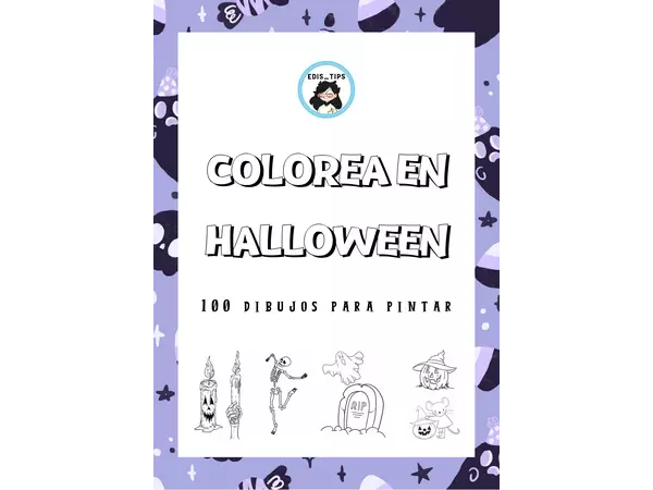 COLOREA EN HALLOWEEN - 100 DIBUJOS