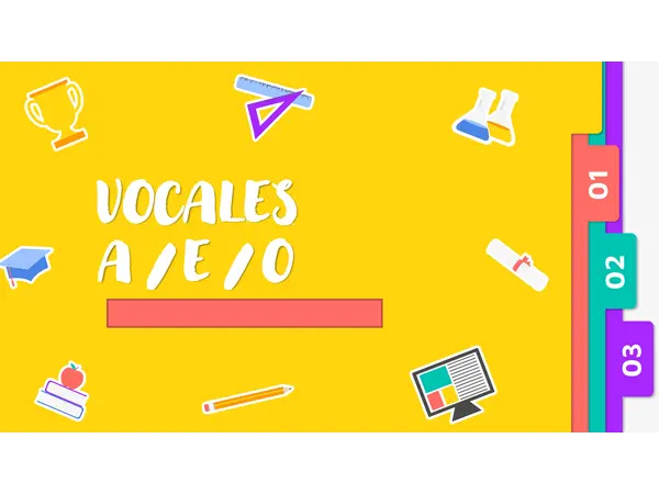 COMPLETA CON VOCALES A, E, O
