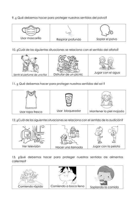 Prueba Unidad 1 Ciencias 1ro básico
