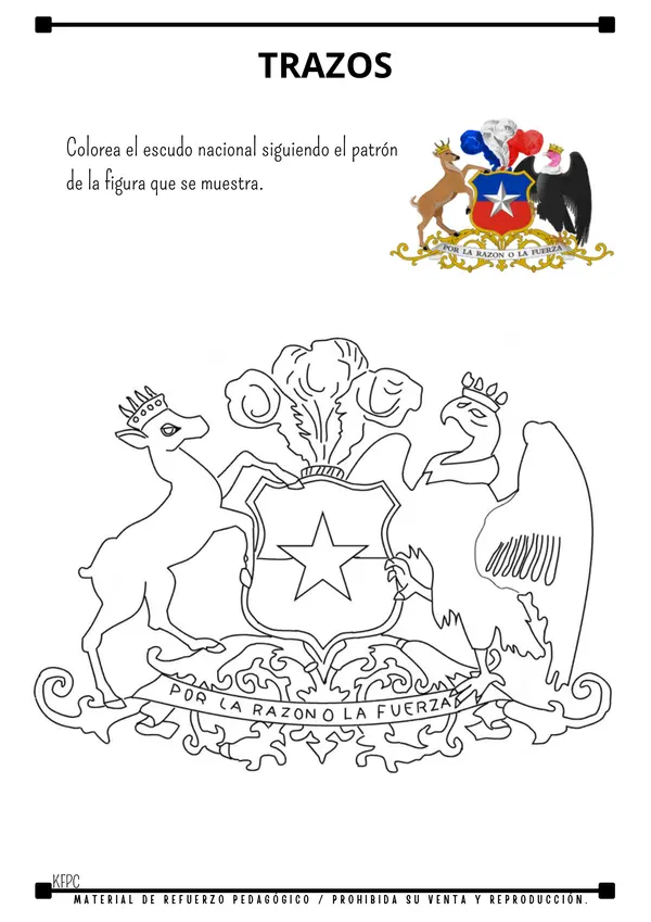 CUADERNILLO PARA COLOREAR: FIESTAS PATRIAS CHILENAS