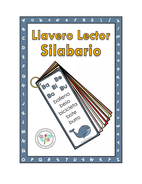 Llavero lector Silabario Extra: Dígrafos Ch y Ll 
