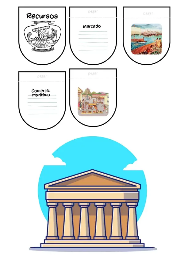  Lapbook Interactivo: Los Antiguos Griegos - Civilización, Cultura y Legado