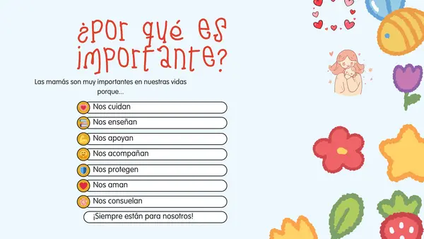 Día de la madre - presentación de Power Point