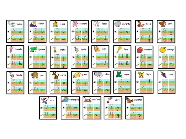 ABECEDARIO INTERACTIVO PARA NIÑOS