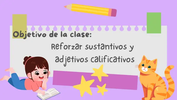 PPT sustantivos y adjetivos calificativos 
