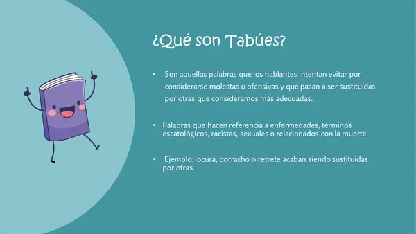 Tabúes y Eufemismos