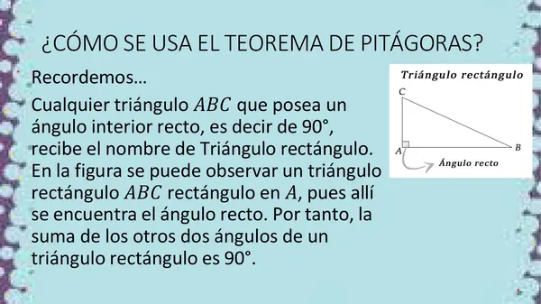 Teorema de Pitágoras