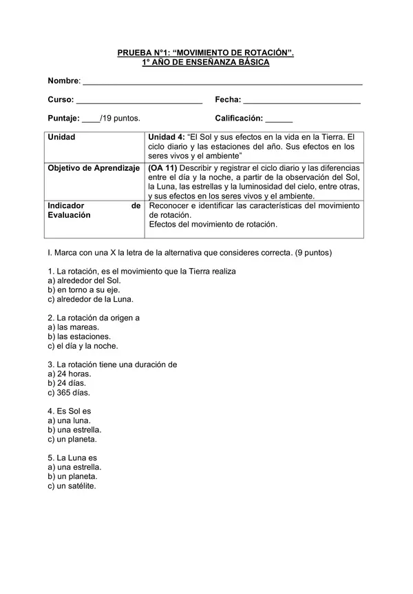 PACK CS NATURALES PRIMERO BASICO UNIDAD 3 OCTUBRE, GUIAS, PRUEBA,PPT Y VIDEOS